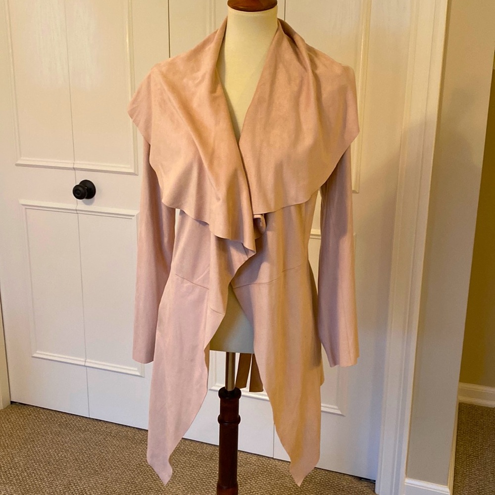 Faux suede jacket